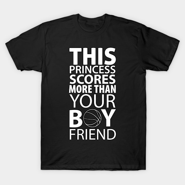 Princess scores. T-Shirt by omnia34